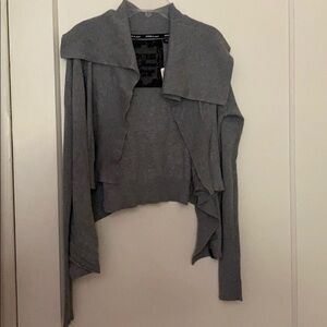 NWT guess jeans gray cardigan size: S